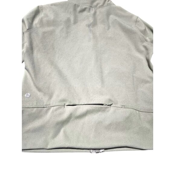 90 DEGREE By Reflex Full Zip Jacket Women Small Stretch Running Yoga Green - Picture 6 of 8